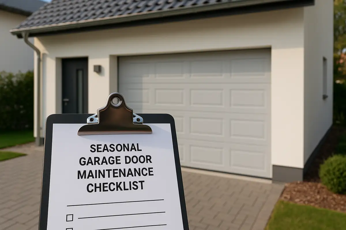 Seasonal Garage Door Maintenance Checklist for San Francisco Residents