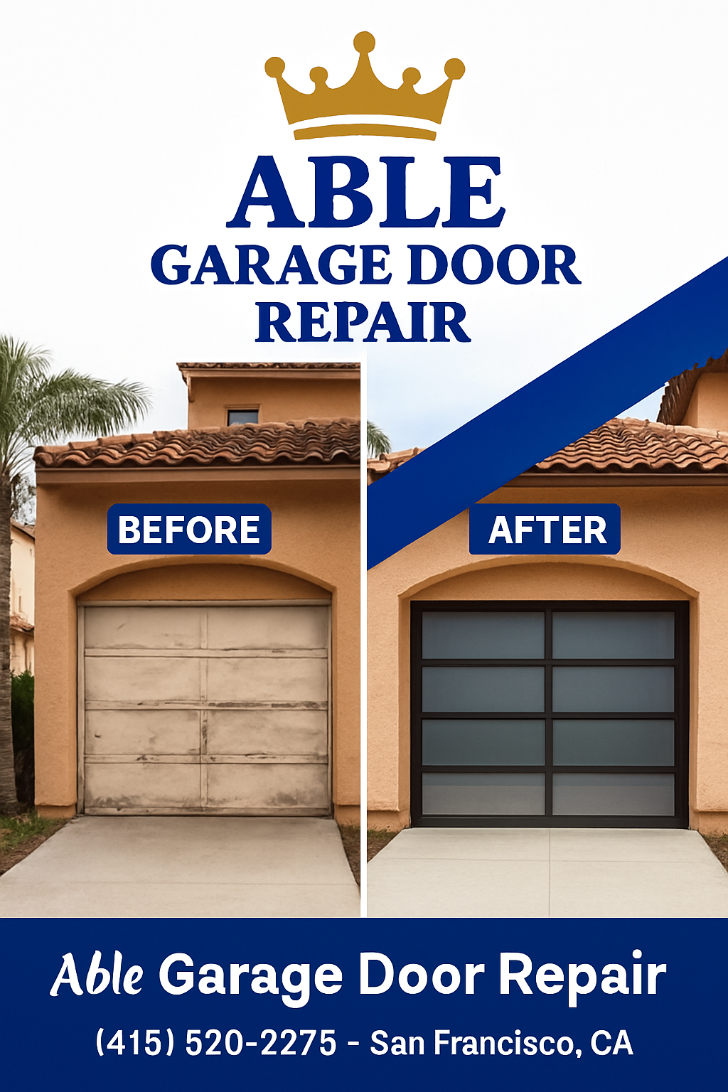 Garage Door Repair in San Fransisco