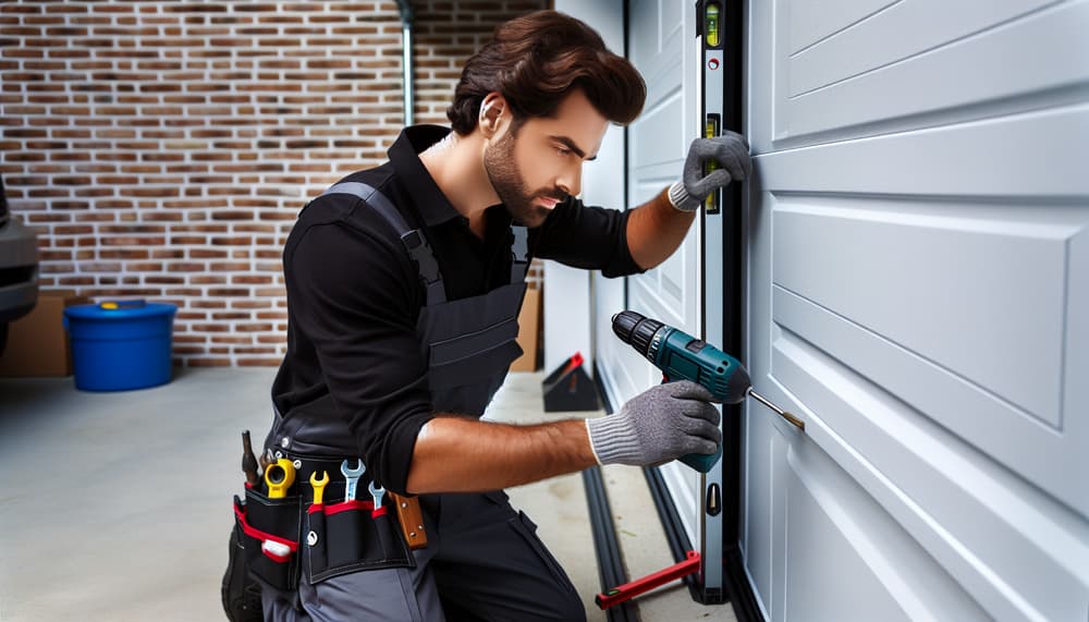 Our professional garage door roller replacement process